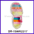 printing insole children sandals 2015 design new children sandal children jelly sandals